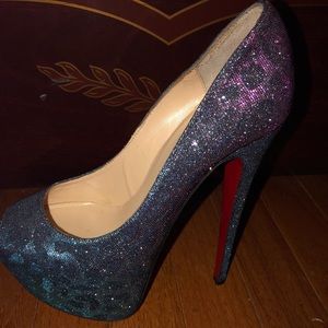 Christian Louboutin Highness Lame 160mm